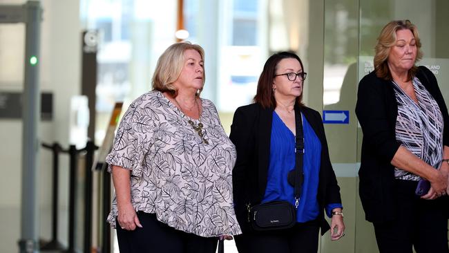 Jake’s mother Rhonda Opacic (centre) read from a heartbreaking victim impact statement where she spoke of her son’s “unforgettable impression”. Picture: NewsWire / David Clark