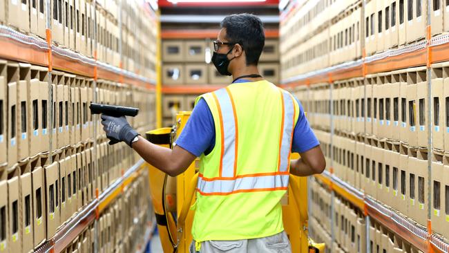 Distribution warehouses have struggled in the face a surge in online demand.