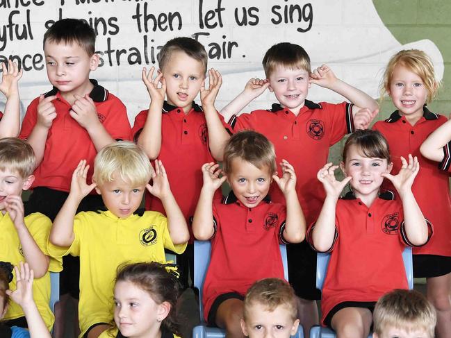 MY FIRST YEAR: Tinana State School Prep D. Picture: Patrick Woods.