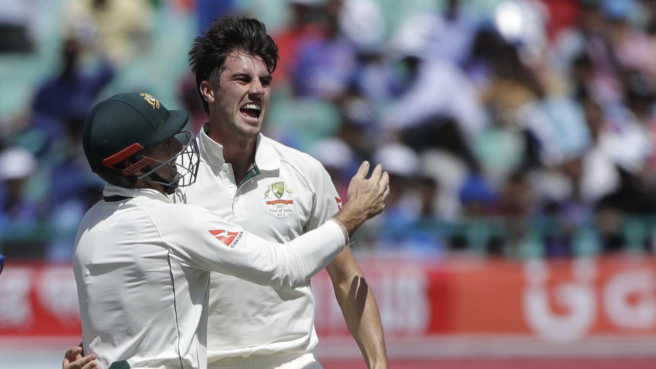 Can Pat Cummins and his side get it done in India? Picture: AP Photo