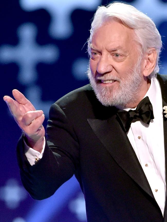 Donald Sutherland. Picture: Kevin Winter/Getty Images