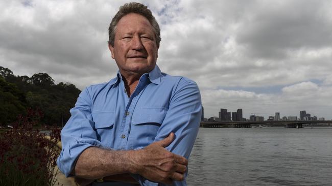 Fortescue Metals founder and chairman Andrew Forrest Picture: Marie Nirme