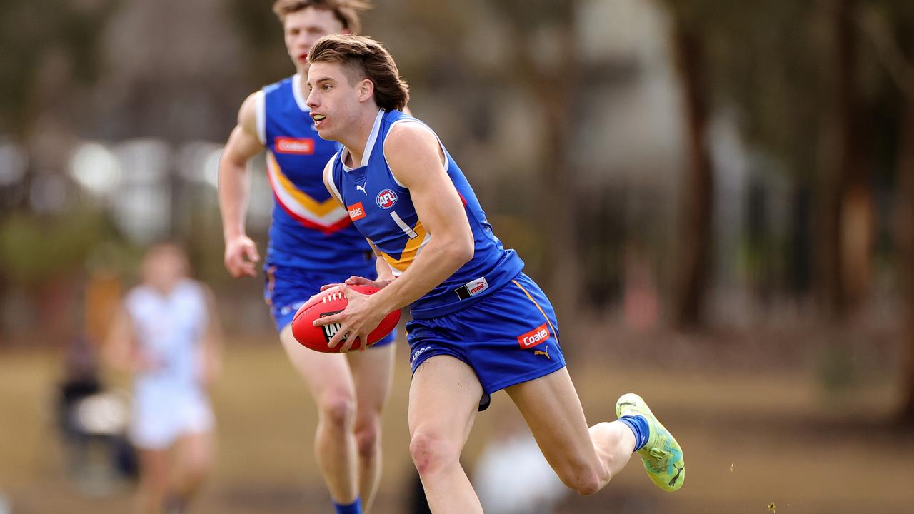 The class of Caleb Windsor would suit the Crows. Picture: Kelly Defina/AFL Photos