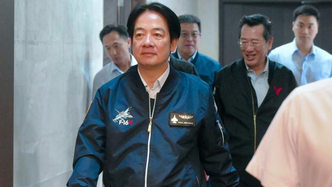 Taiwaneses President Lai Ching-te has been branded a ‘dangerous separatist’ by China. Picture: AFP