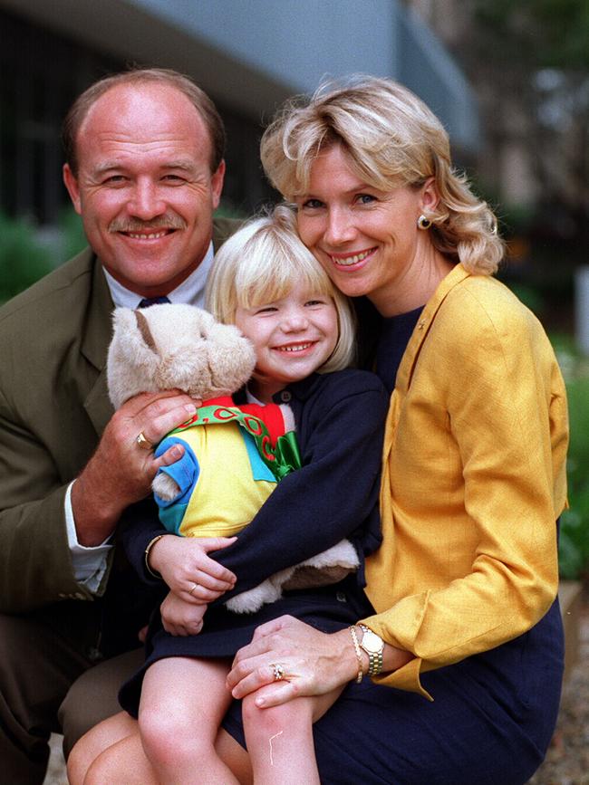 Wally, Jacqui and daughter Jamie-Lee. Picture: Verity Chambers