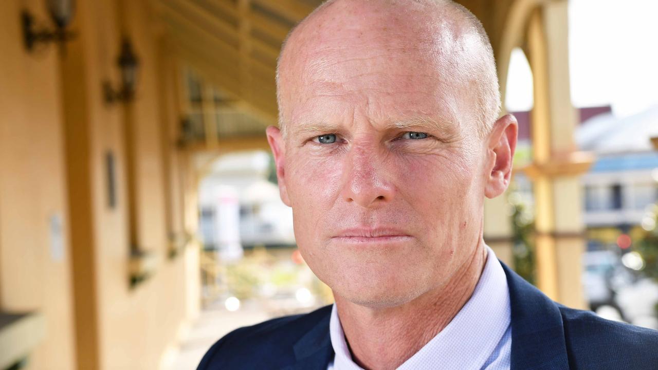 Gympie Mayor Glen Hartwig has been found to have engaged in inappropriate conduct after being found, on the balance of probabilities, to have breached the councillor code of conduct in how he treated a former staff member in a meeting. Picture: Patrick Woods.