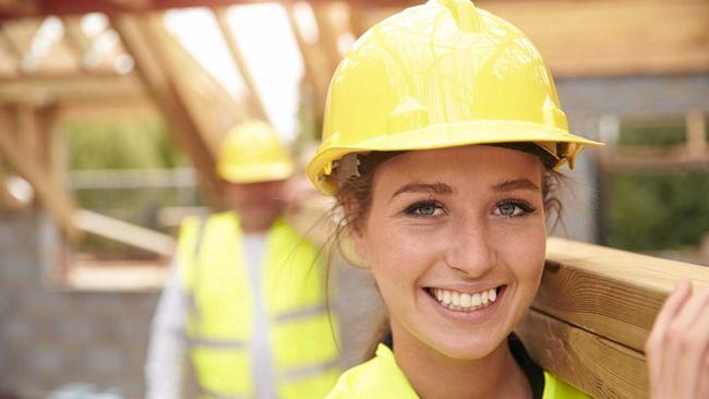 BLOKEY: The campaign is on for equal representation in construction. Picture: monkeybusinessimages