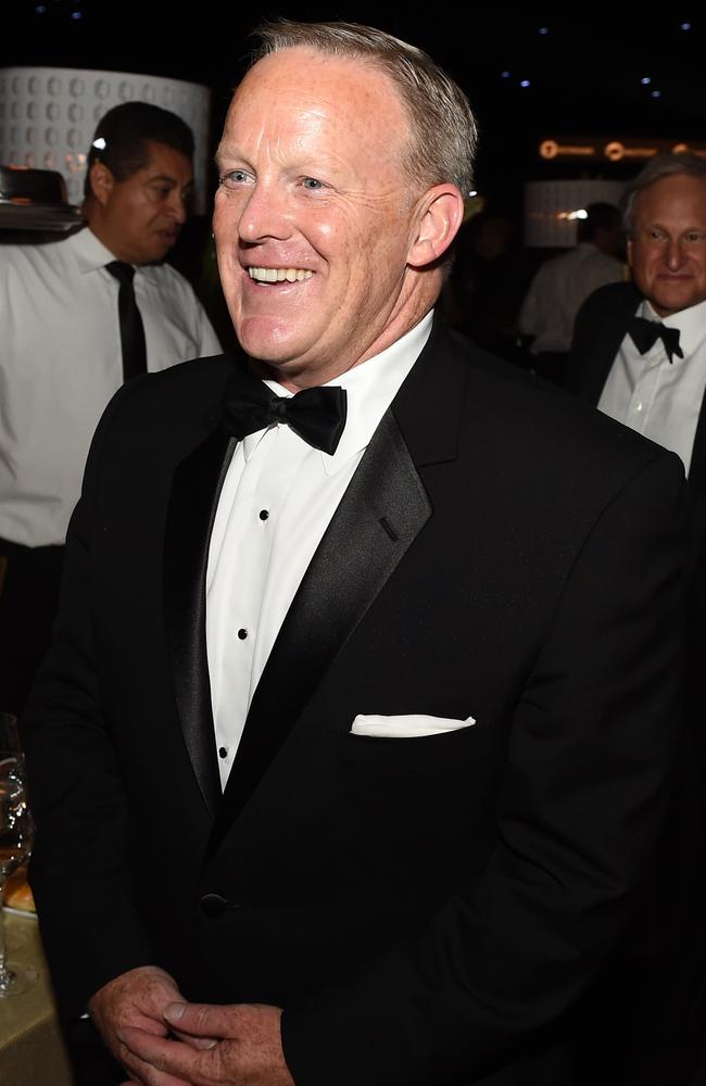 Former White House Press Secretary Sean Spicer attends the 69th Annual Primetime Emmy Awards Governors Ball on September 17, 2017 in Los Angeles, California. Picture: Kevin Winter/Getty Images