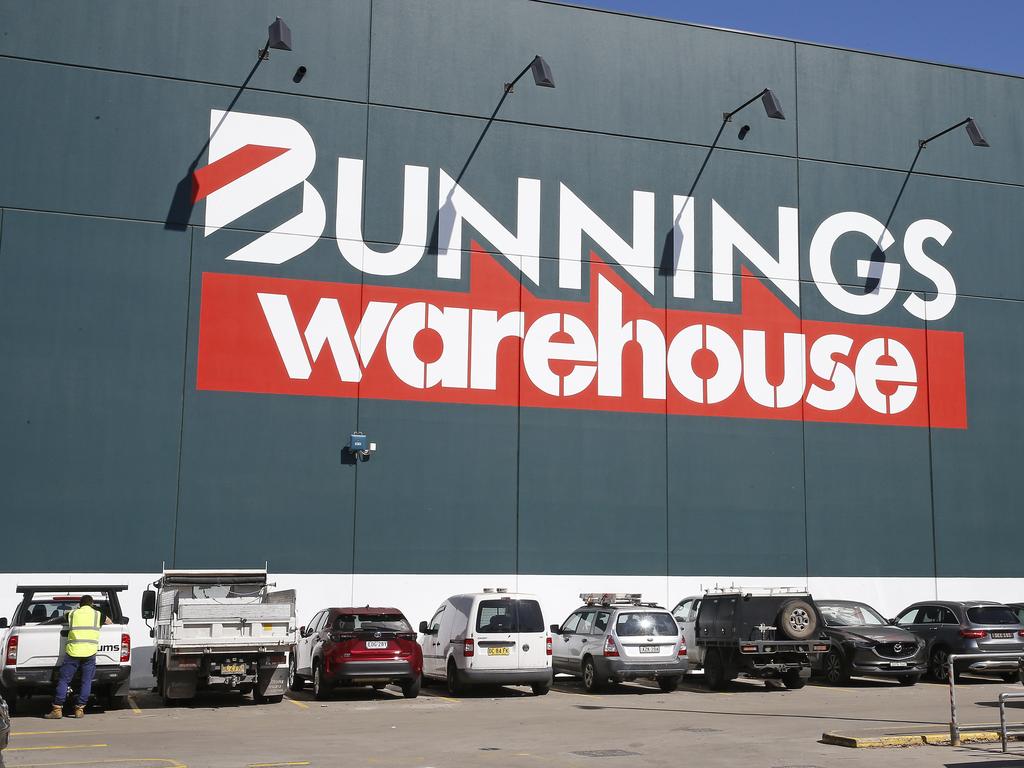 Bunnings swiftly removed the broom from its shelves. Picture: NewsWire / John Appleyard