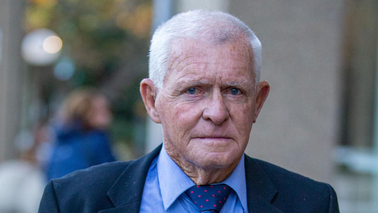 Ray Butlin gave evidence about a conversation with his wife. Picture: NCA NewsWire / Christian Gilles.