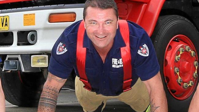 Firefighter Jason Williams who started the Banora Point campaign. Picture: Scott Powick