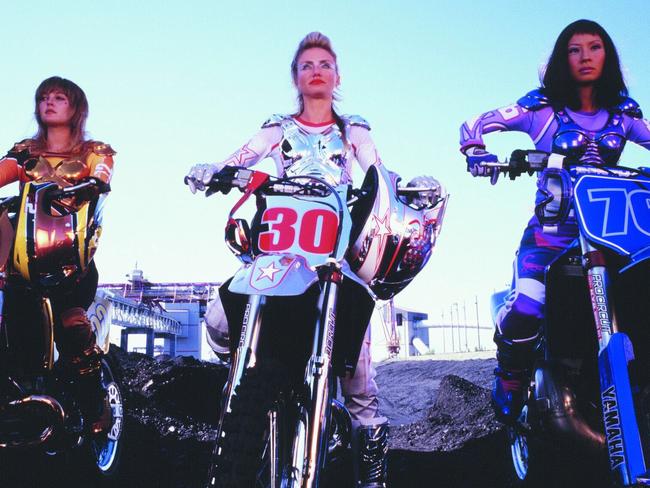 Drew Barrymore, Cameron Diaz and Lucy Liu in a scene from the McG-directed Charlie's Angels: Full Throttle, which earned $US259 million at the box office.