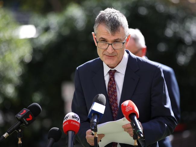 NSW Health director of health protection, Jeremy McAnulty. Picture: David Swift