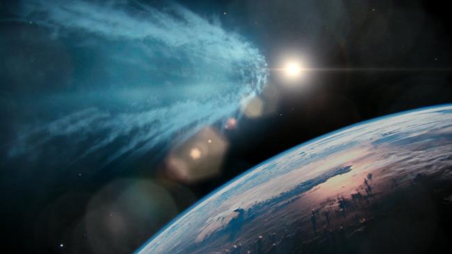 COSMOS: A SPACETIME ODYSSEY: The mystery of comets is explored in the all-new &quot;When Knowledge Conquered Fear&quot; episode of COSMOS: A SPACETIME ODYSSEY airing Sunday, March 23 (9:00-10:00 PM ET/PT) on FOX and Monday, March 24 (10:00-11:00 PM ET/PT) on Nat Geo.