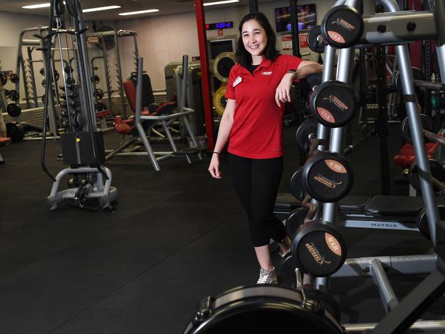 Kristy McAway club manager from  Snap Fitness center   are opening their doors for free for a week  to raise awareness for World Mental Health Week and encourage a healthy body contributing to a healthy mind.  Picture Katrina Bridgeford.