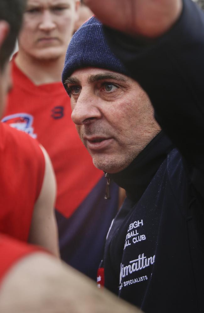 Bentleigh coach Pete Pirera.