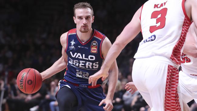 Anthony Drmic averaged just under 10 points and 5 rebounds for the Adelaide 36ers this season. Picture: Sarah Reed.