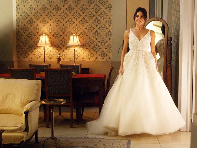 Meghan Markle as Rachel Zane. Picture: Supplied