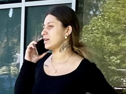 Kayla Penitani leaves Coffs Harbour Local Court on Wednesday, May 28, 2025.