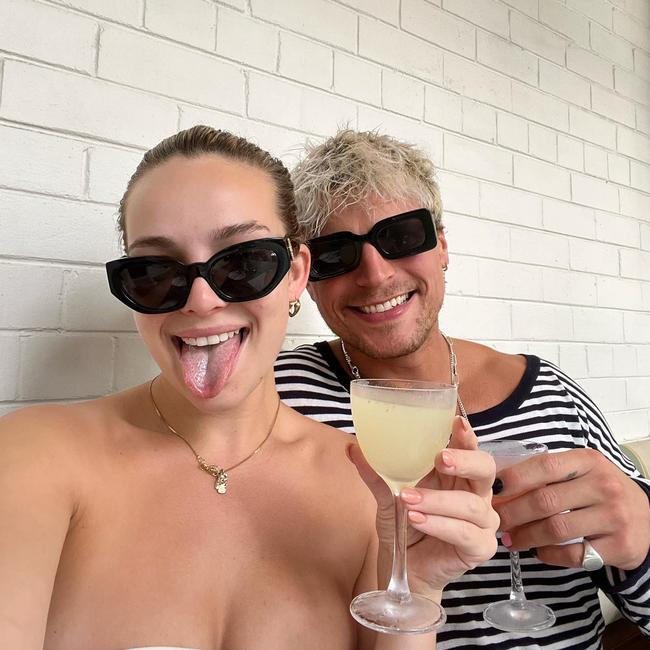 Abbie Chatfield said she ‘hopes’ to get married to boyfriend and Bachelorette star Konrad Bien-Stephens Konrad. Picture: Instagram/abbiechatfield