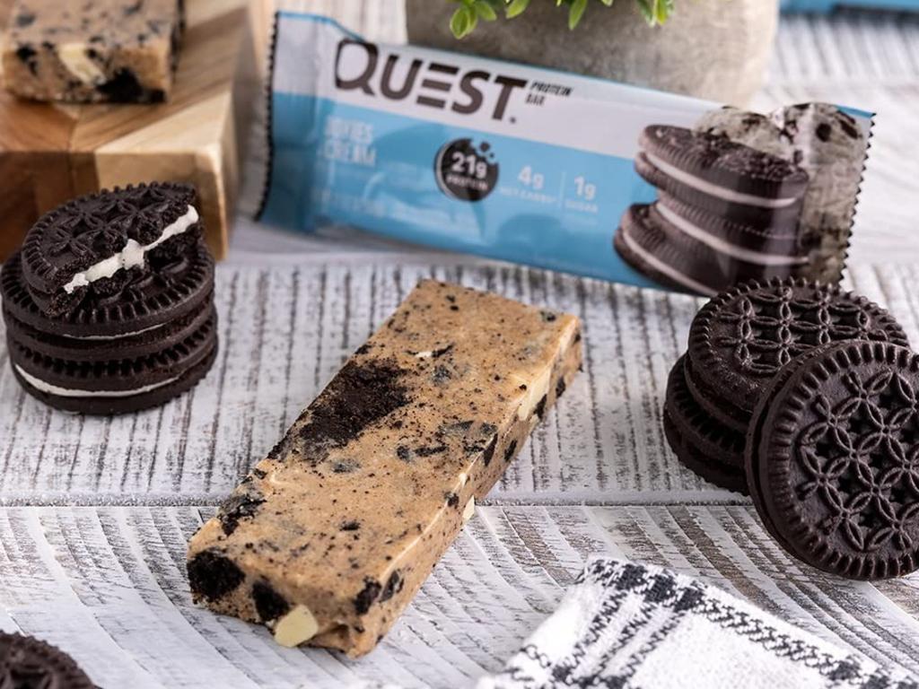 Quest Nutrition Protein Bar Cookies and Cream. Picture: Supplied.