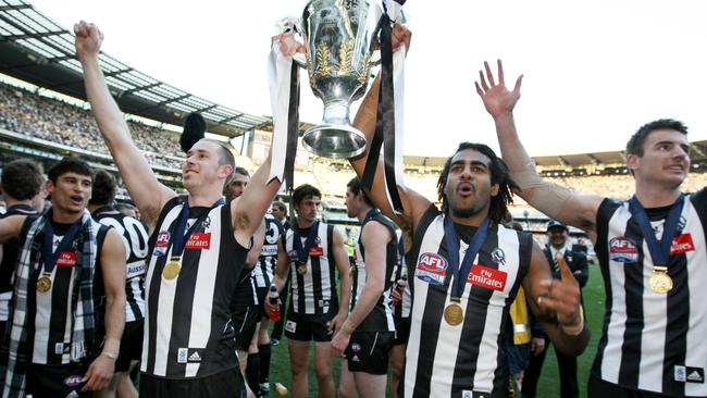 Collingwood's 2010 premiership is just one of two from 14 Grand Finals.