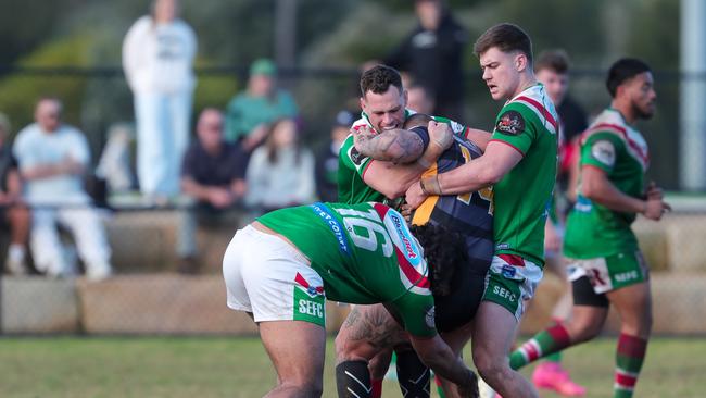 Taine Woodford said defence is the key to taking down Mascot on Sunday. Picture: Adam Wrightson Photography