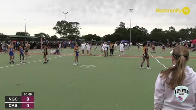 Replay: Netball Queensland State Age Titles - Northern Gold Coast v Caboolture Gold (U12)