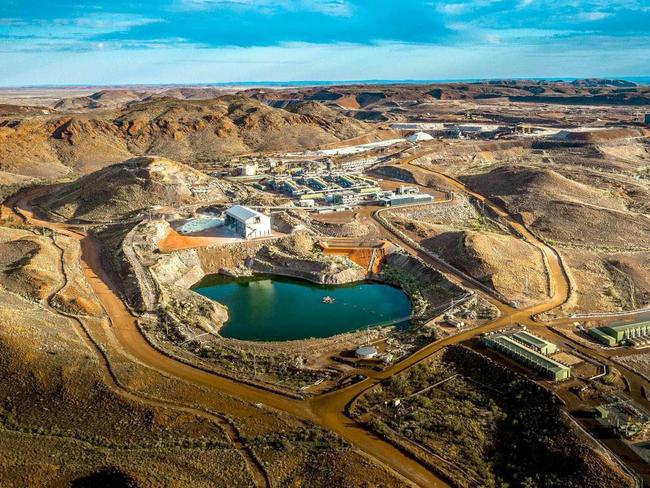 The Wodgina lithium project, operated by Mineral Resources, in the Pilbara Region of Western Australian.