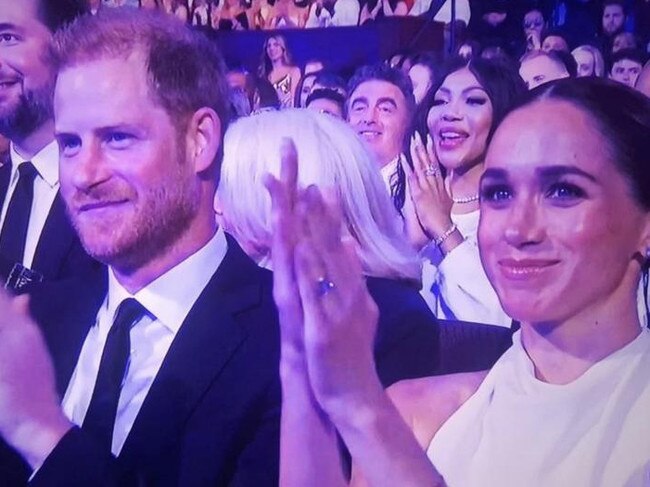 Prince Harry and Meghan Markle at the 2024 ESPY Awards.