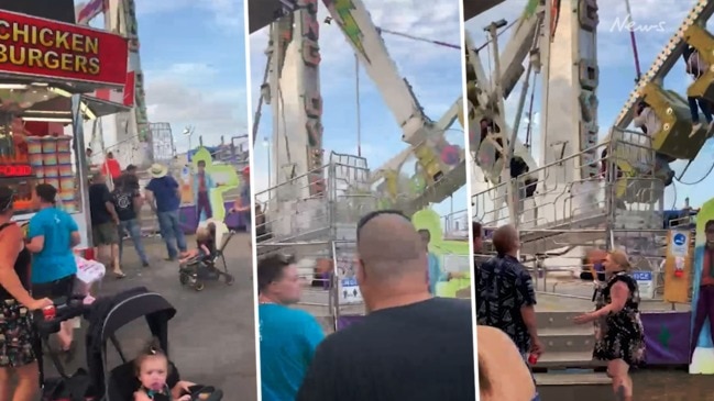 Horror as woman falls from Cairns show ride