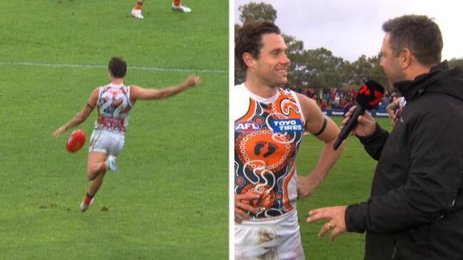 Josh Kelly kicks whopping winning goal!