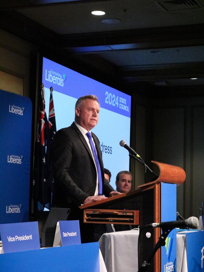 Premier Jeremy Rockliff. Picture: Stephanie Dalton