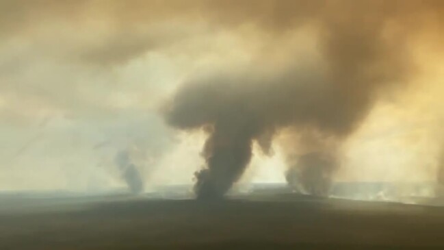 Fires continue burning in the Barkly region four months after catastrophic blazes