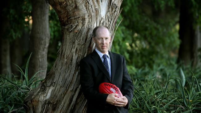 The ABCC’s chief, former AFL umpire Stephen McBurney. Picture: Stuart McEvoy