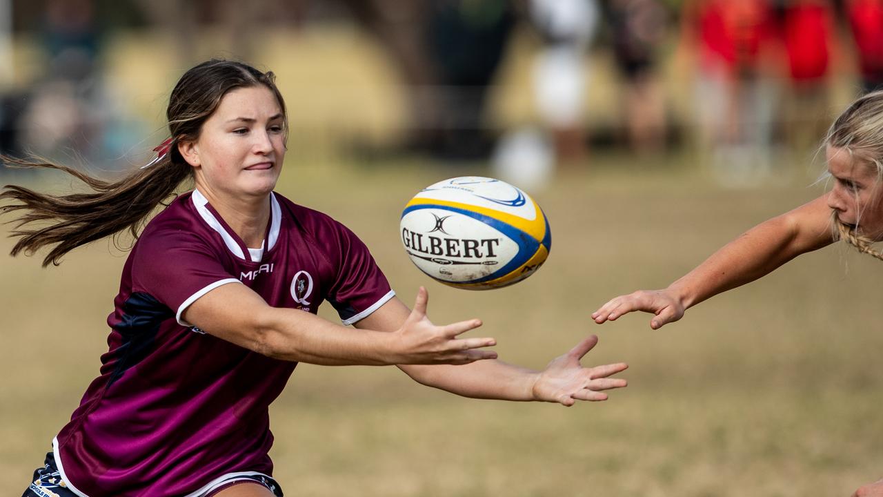 Girls were competing at the event for the second year. Picture: Julian Andrews