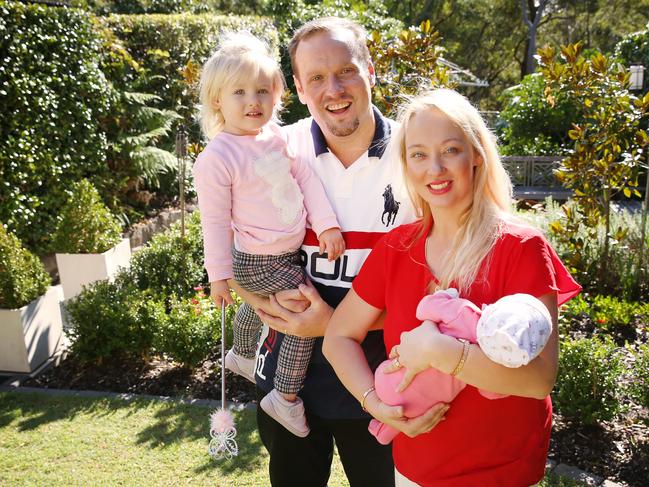 The Molloys are looking for a family home during COVID-19 restrictions. Picture: Rohan Kelly