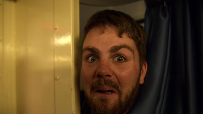 Crew onboard the HMAS Perth. Picture: (A)manda Parkinson