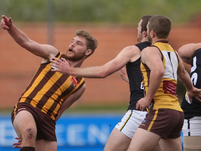 VAFA Grand Final: Hawthorn v Glen Eiraplayed at Coburg City Oval.43 Jesse Kenneally ( centre for Hawthorn ).Picture: Stuart Milligan