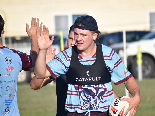 CQ Capras under-16, under-18, under-21 and senior men training at Kettle Park, Rockhampton, on December 3, 2022.