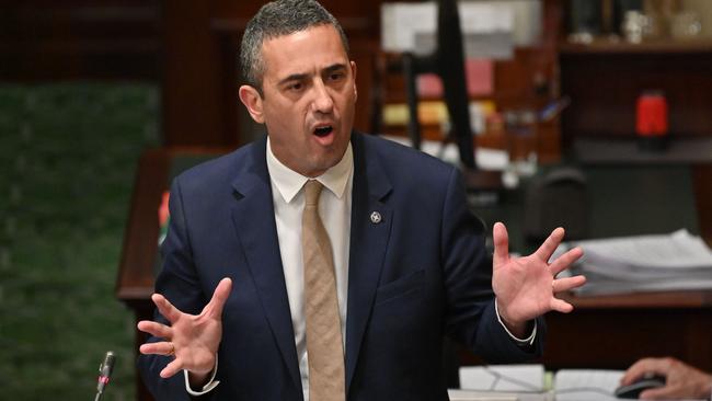 Labor minister Tom Koutsantonis in parliament. Picture: Keryn Stevens