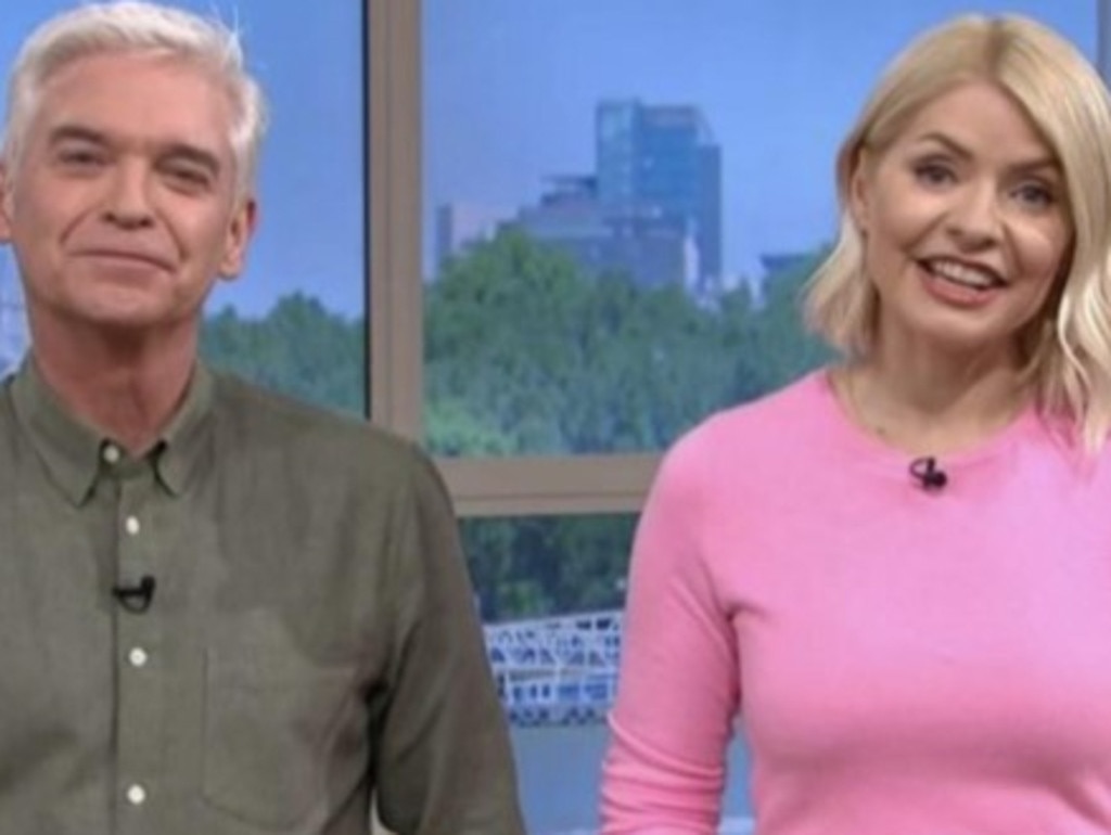 Phillip Schofield and Holly Willoughby (right) were daytime TV fixtures. Picture: ITV.