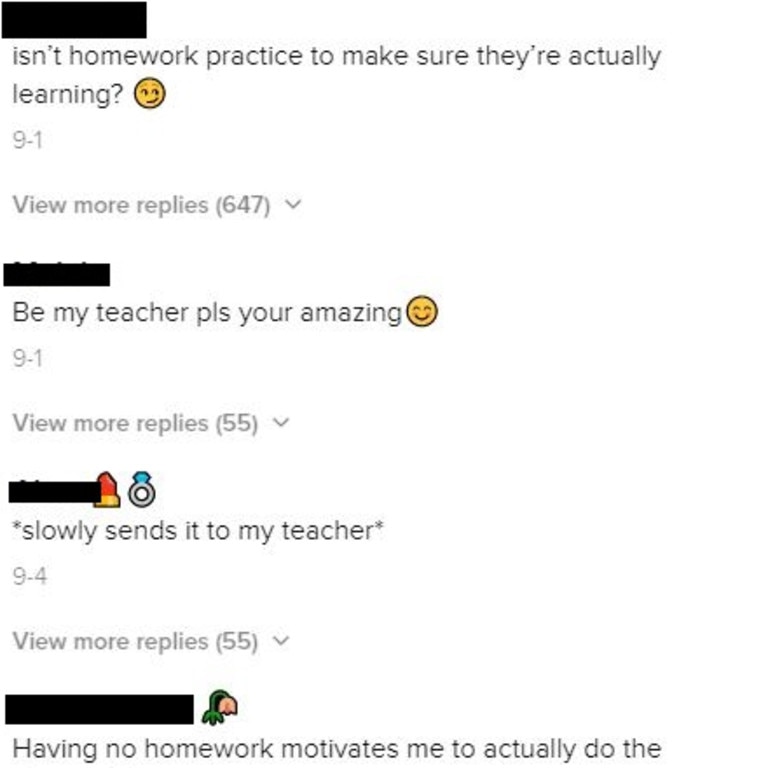 US teacher says she doesn’t believe in homework in viral TikTok video ...