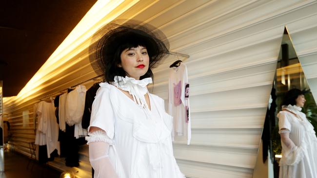 Designer Gail Sorronda says electricity costs have spiked for her business in the past year. Picture: AAP Image/Mark Calleja