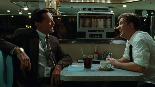 Hugh Jackman and Rafael Casal in a scene from 