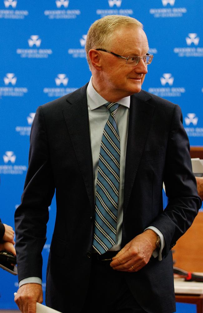 Reserve Bank of Australia Governor Philip Lowe said the latest rate rise was warranted because inflation was still far too high. Picture: NCA NewsWire / Nikki Short