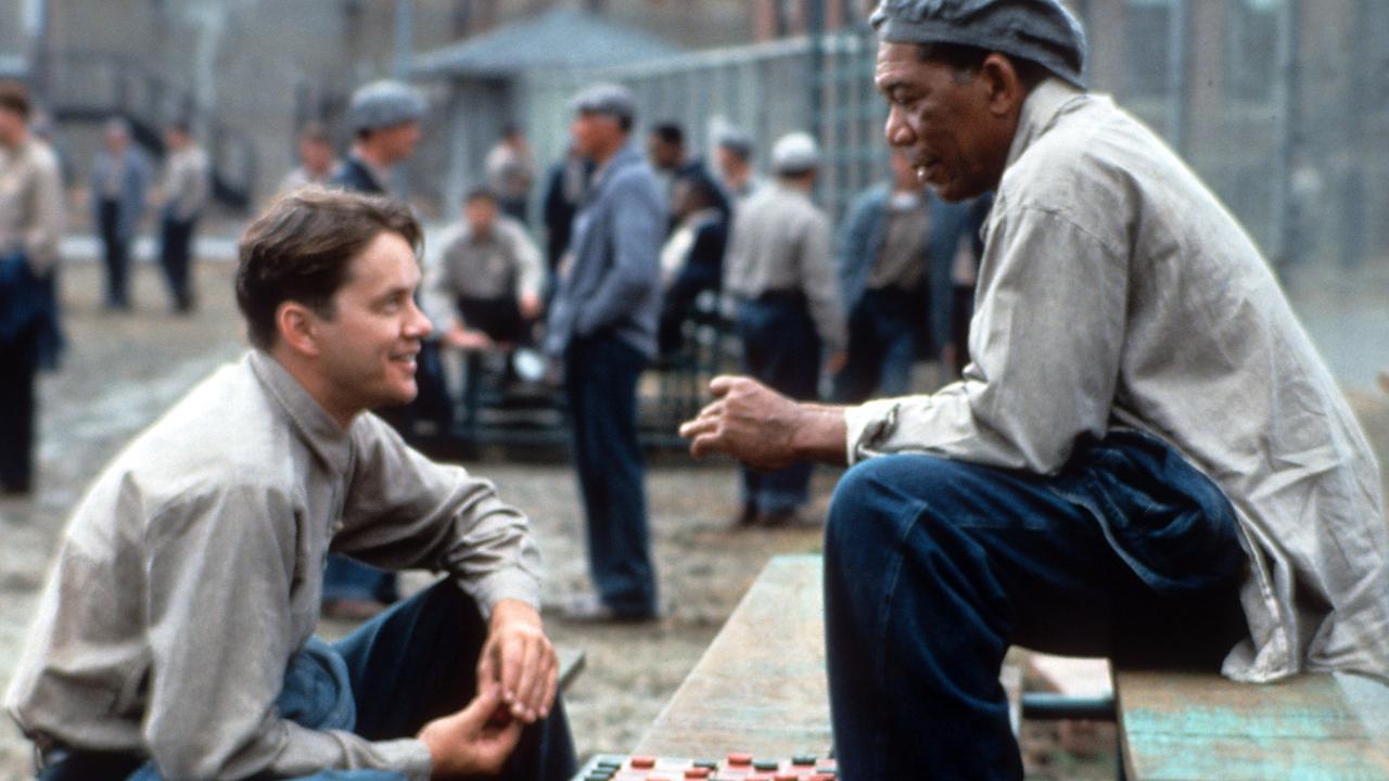 Tim Robbins and Morgan Freeman starred in the 1994 prison drama Shawshank Redemption. Picture: Castle Rock Entertainment/Getty Images