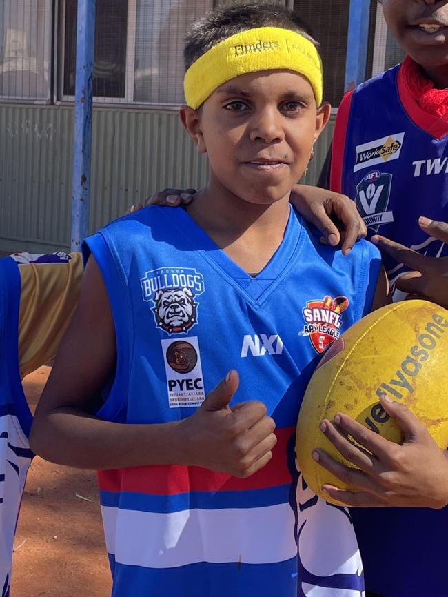 APY SANFL footballer Jacko Kemp. Picture: Supplied