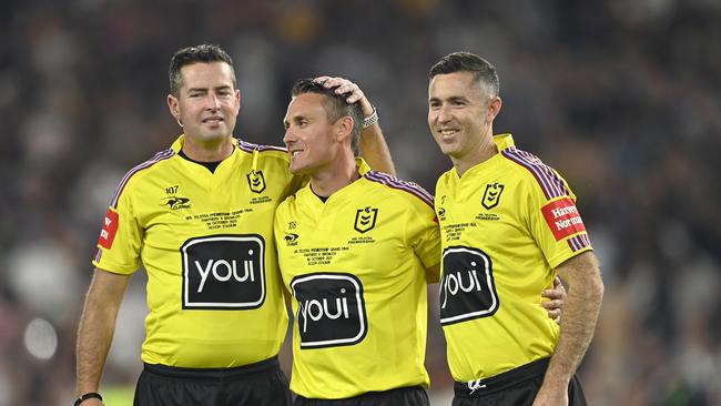 Adam Gee has been sensationally overlooked this weekend despite being considered the best referee in the NRL.