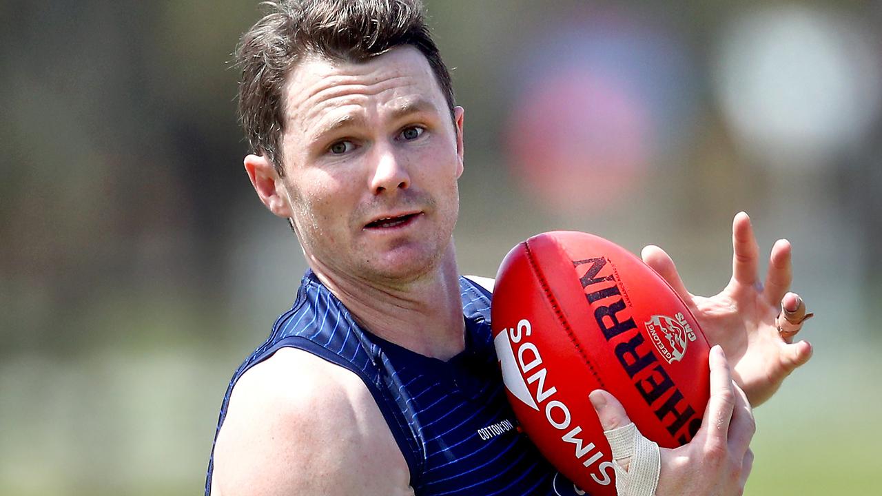 Patrick Dangerfield is primed for a Round 1 showdown with the Crows. Picture: Glenn Ferguson